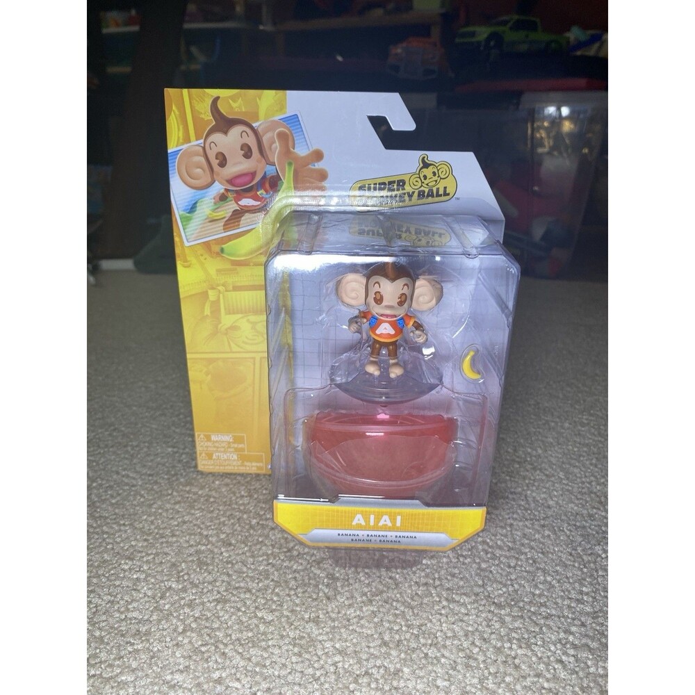 Sega Super Monkey Ball AiAi Jakks Pacific Action Figure Size 4"